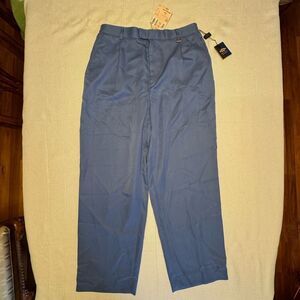 NWT deadstock Callaway Golf Elastic Waist Pants - Ocean Blue Size 12 high waist